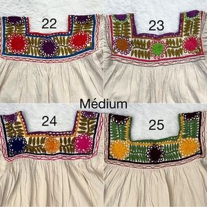 Mexican Boho Aguacatenango Top Medium